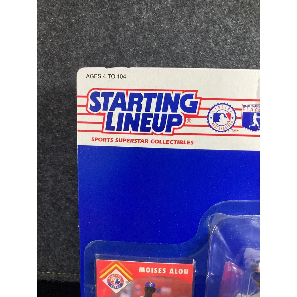 Moises Alou 1995 Starting Lineup Montreal Expos Action Figure Kenner New Sealed